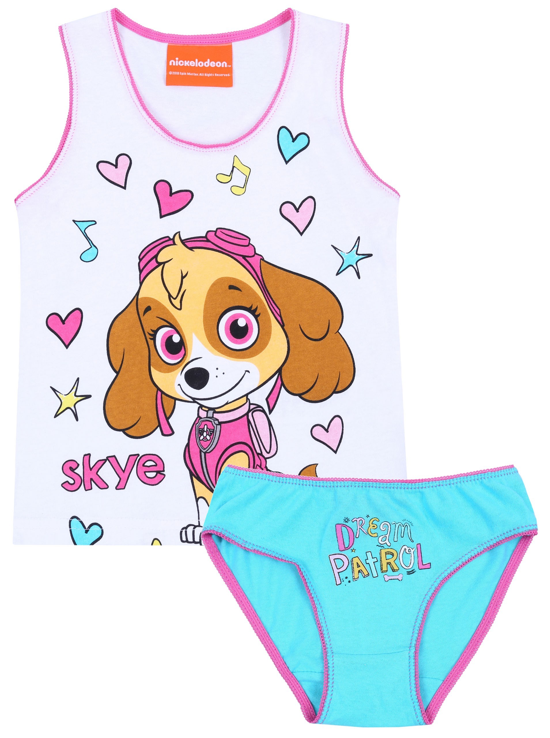 Turkusowe majtki+koszulka...