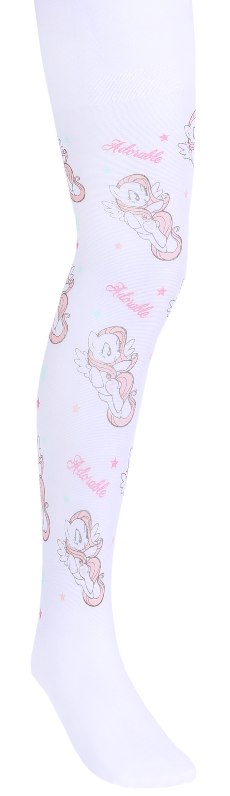 Białe rajstopy dziewczęce...