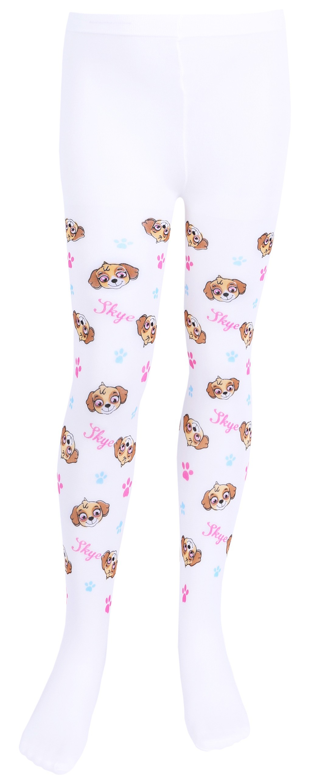 Białe rajstopki dziewczęce...