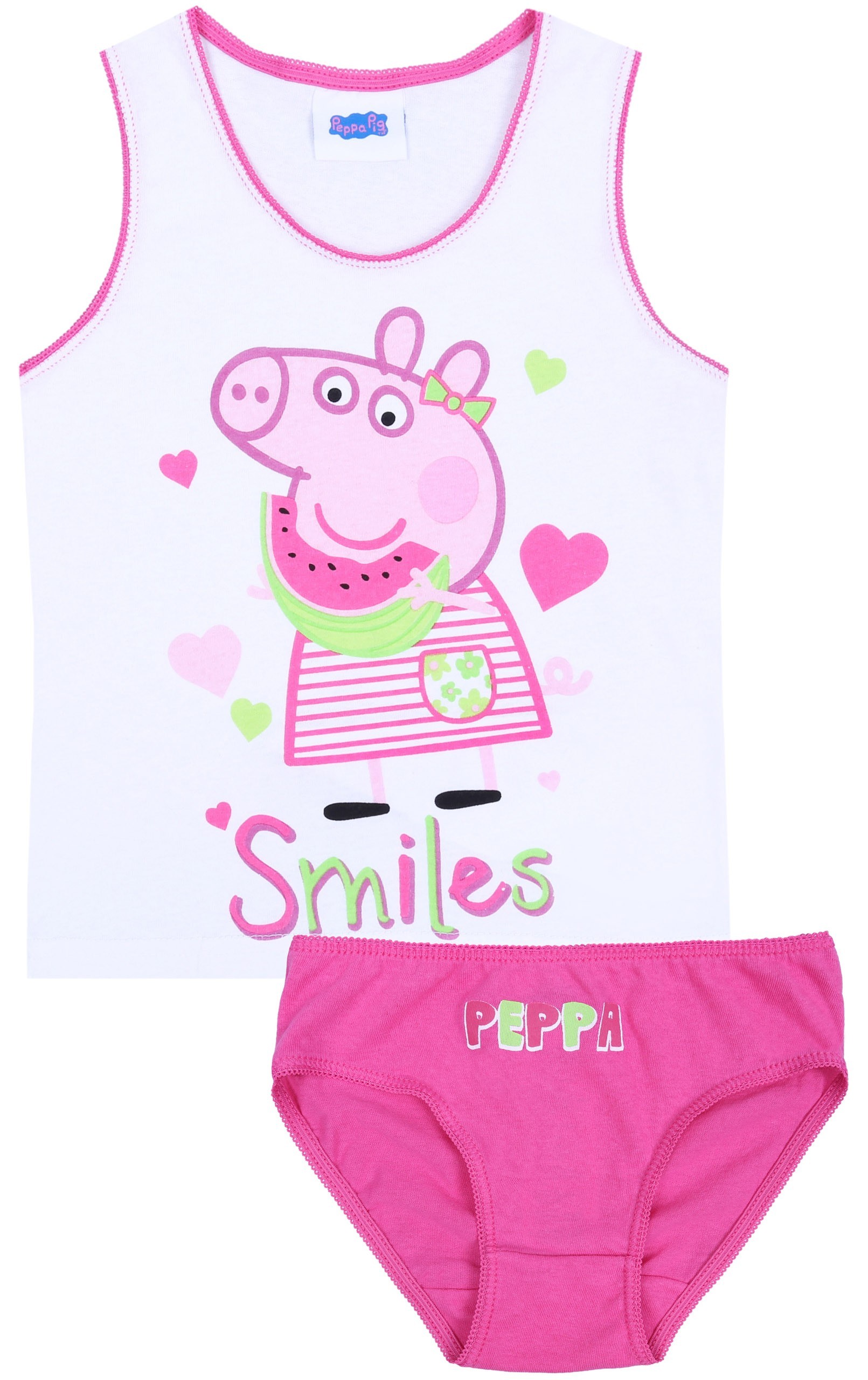 Biała koszulka + różowe...