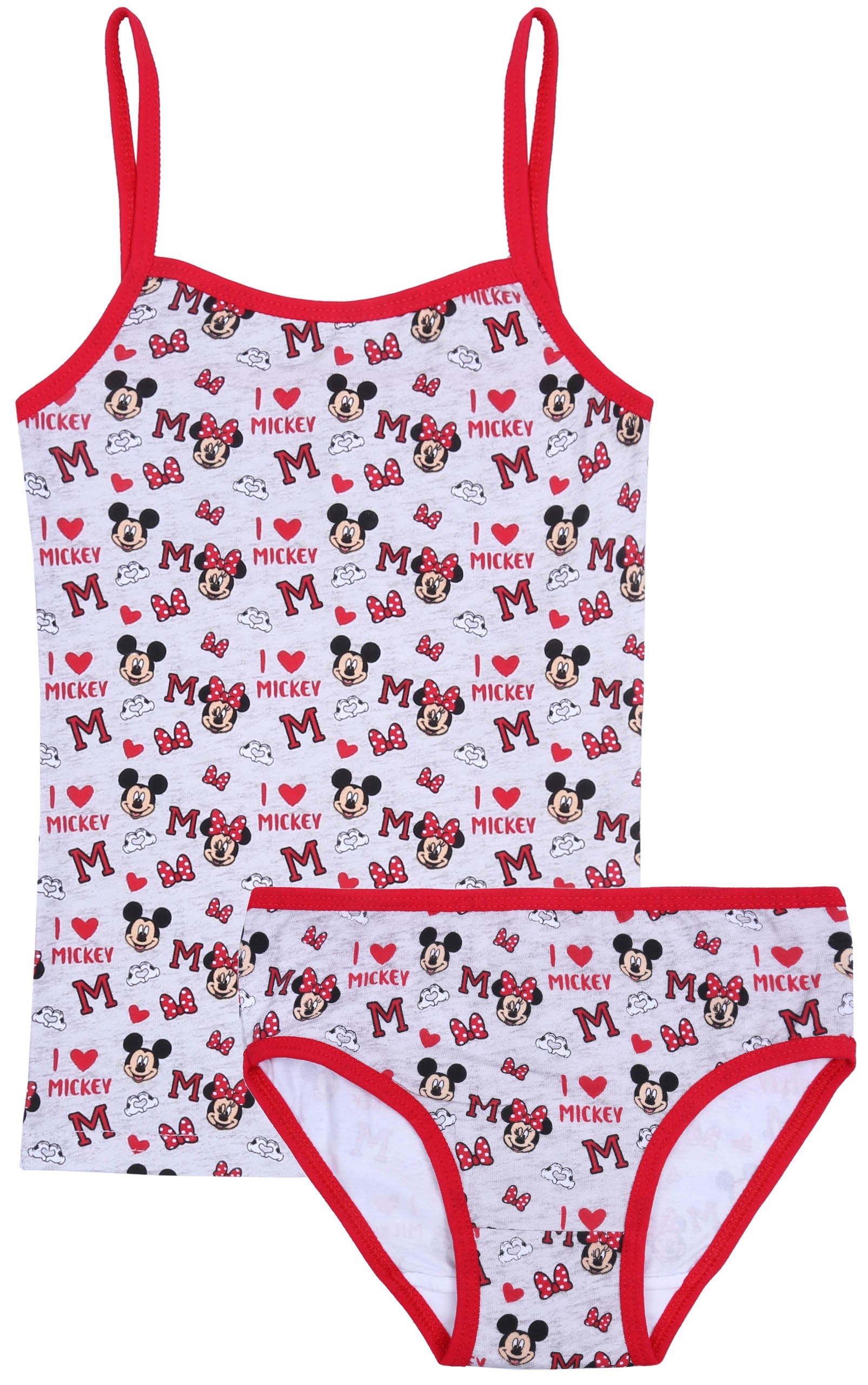 Szaro-czerwony komplet...