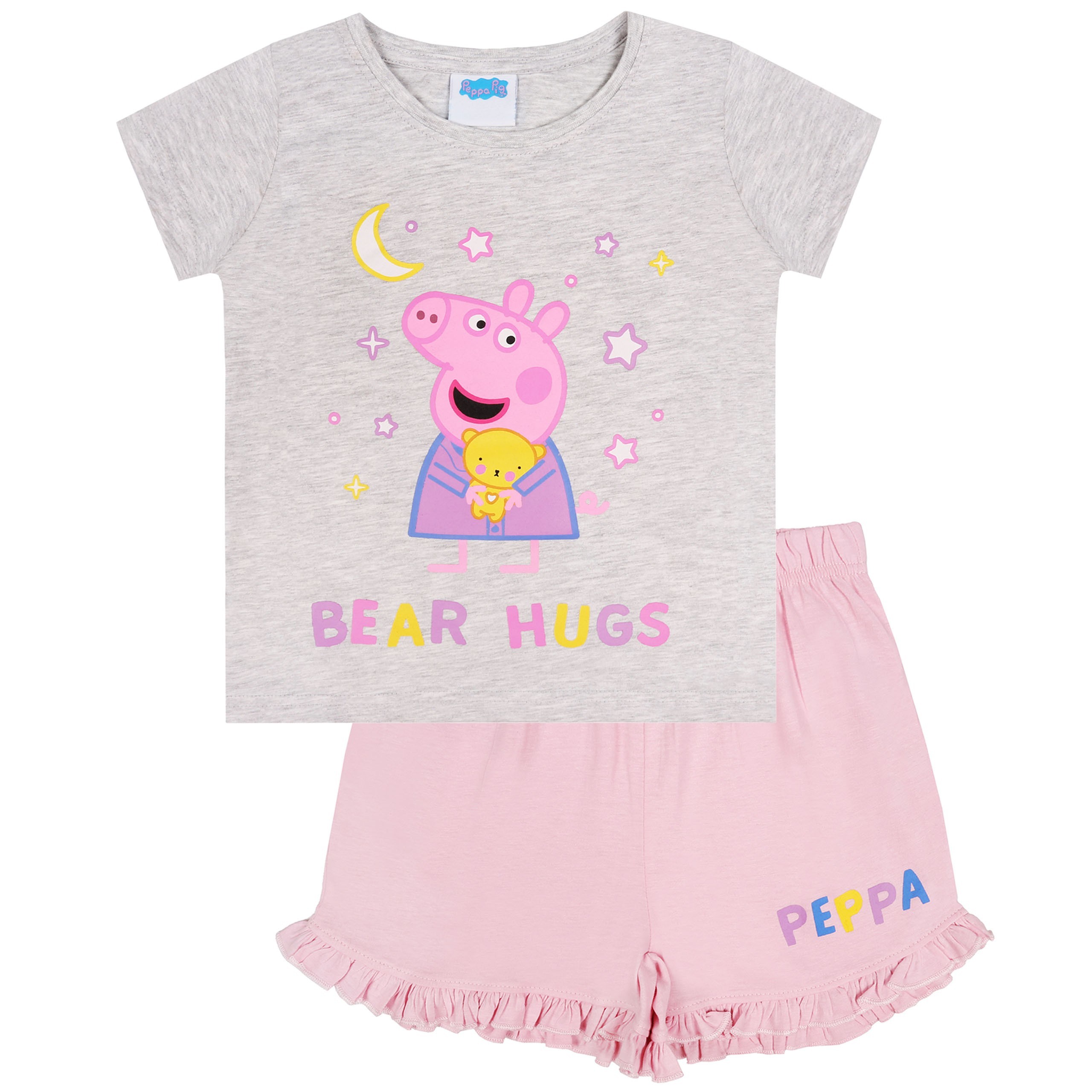 Szaro-różowa, bawełniana...