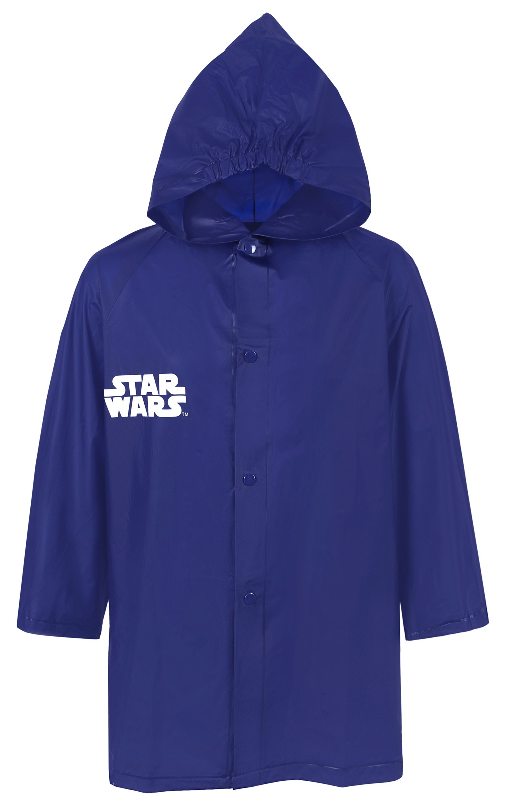 Granatowy płaszcz...