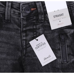 Czarne spodnie jeansowe Denim Co