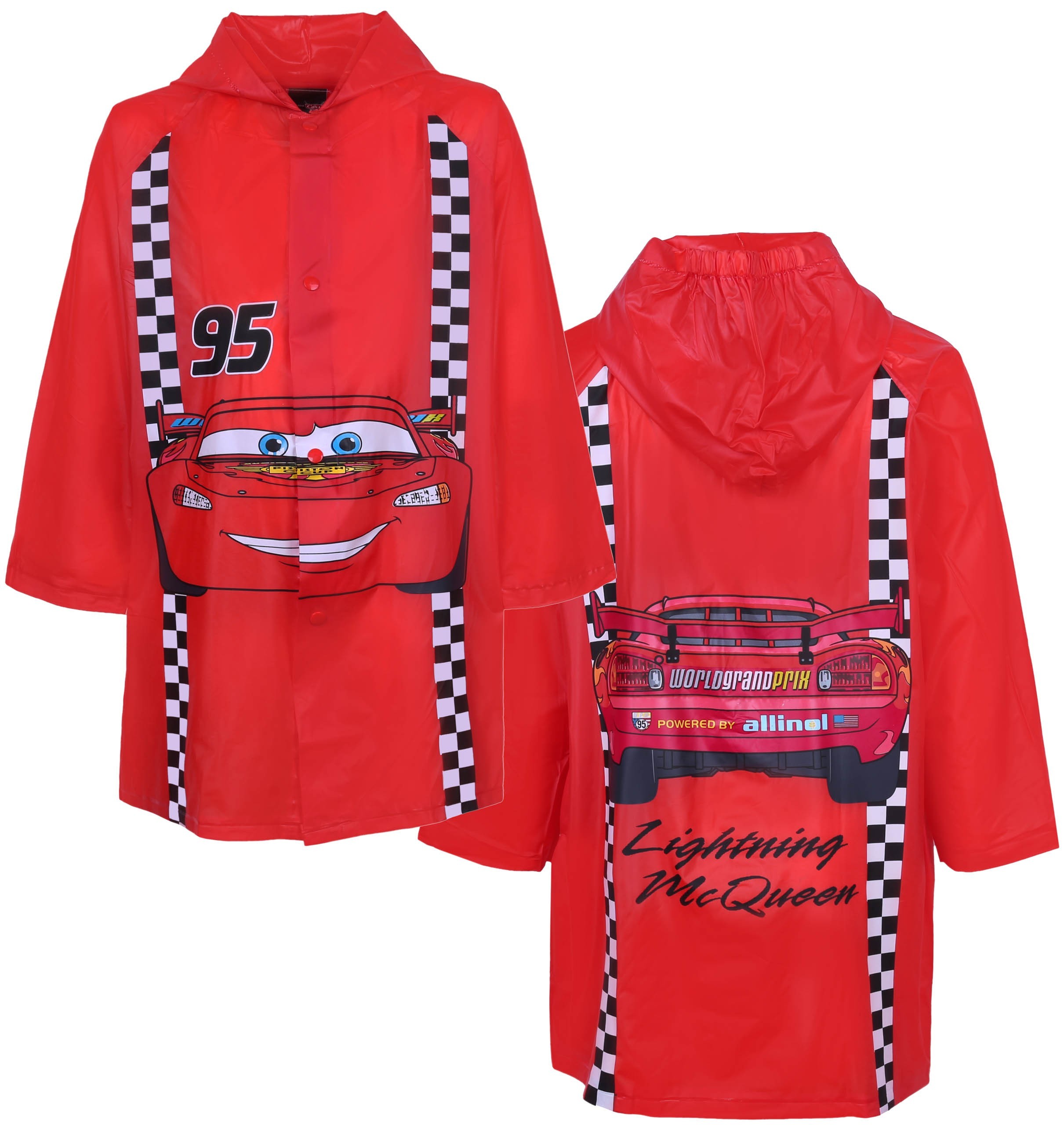 Czerwony, chłopięcy płaszcz...