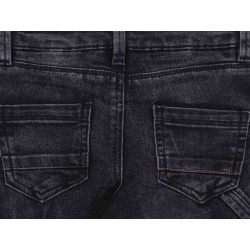 Czarne spodnie jeansowe Denim Co