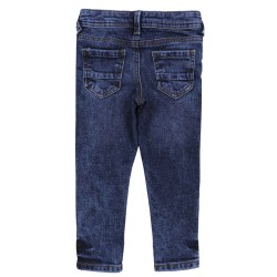 Marmurkowe jeansy DENIM CO