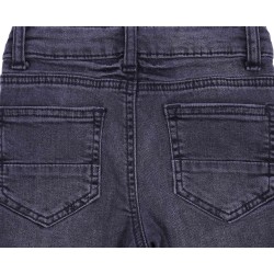 Szare jeansy z przeszyciami Denim Co