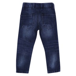 Zwężane, granatowe jeansy DENIM CO