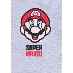 Szare spodnie dresowe Super Mario