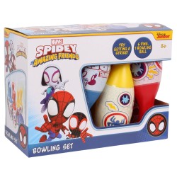 Spider-Man Marvel Zestaw do gry w kręgle dla dzieci 3+