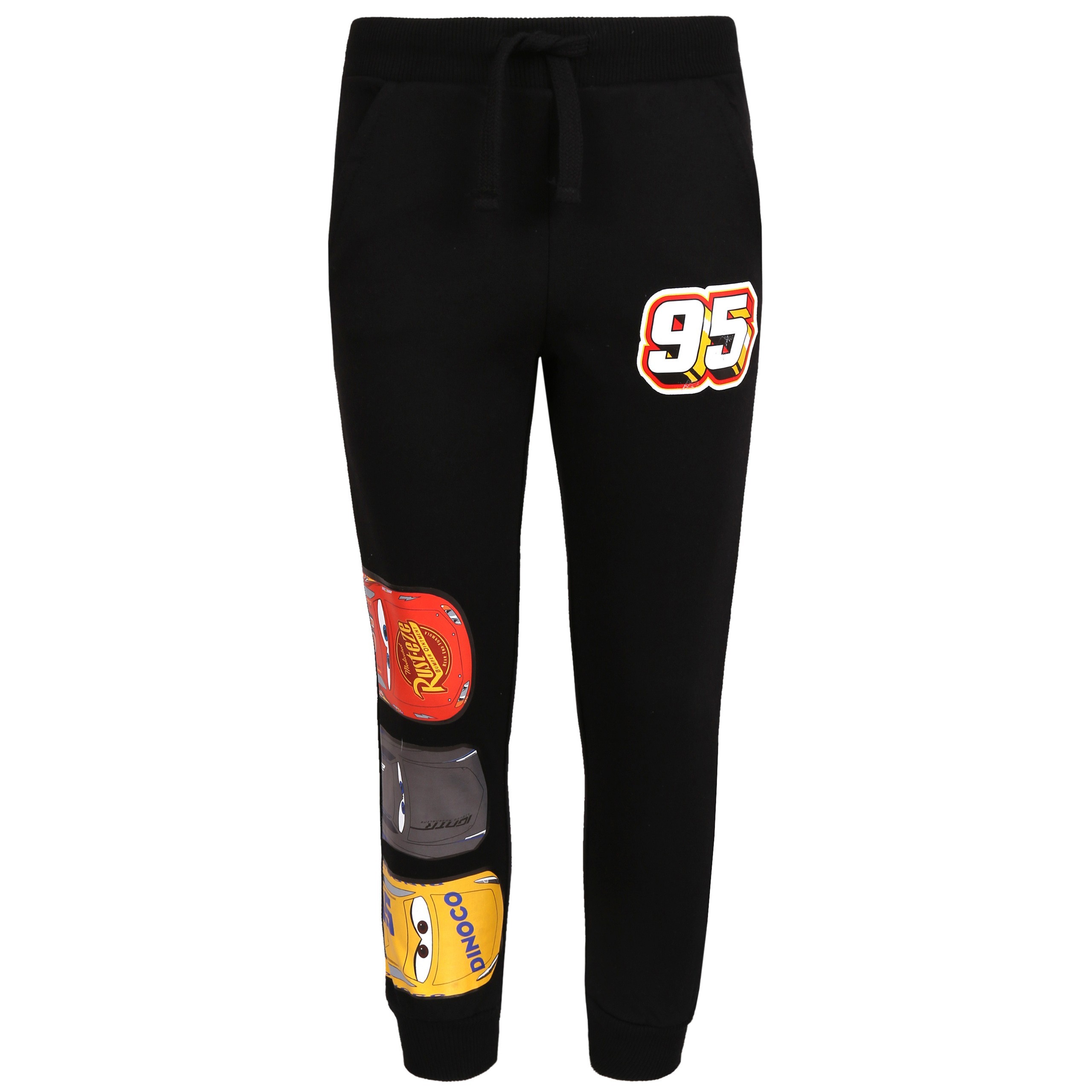 Czarne spodnie dresowe z...