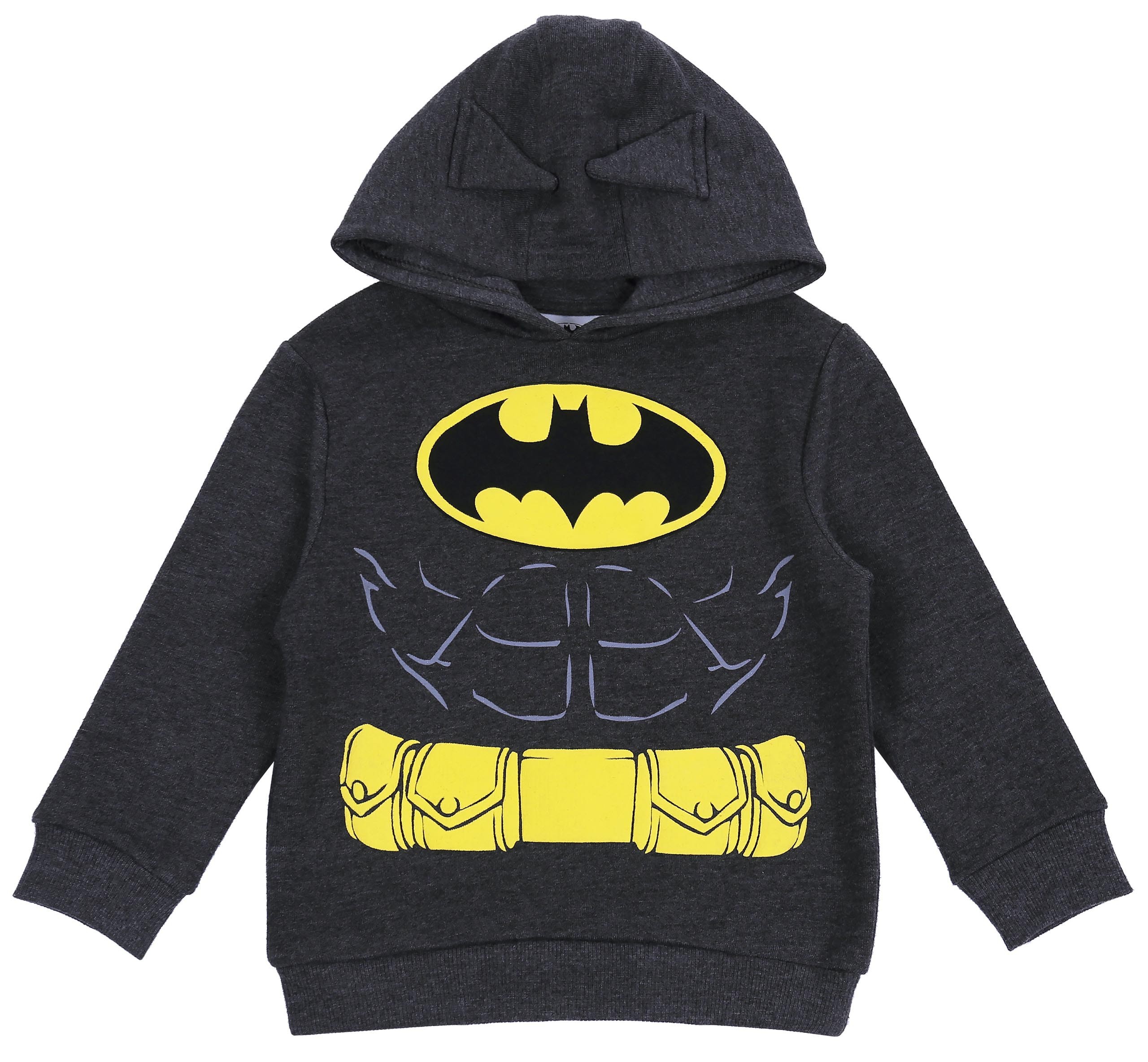 Szara bluza z kapturem BATMAN