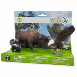 Collecta Zestaw dzikich zwierząt, figurki zwierzęta 3+