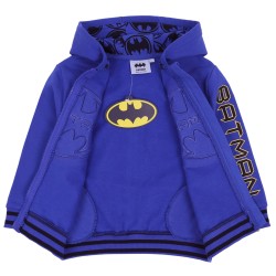 Niebieska bluza z zamkiem BATMAN DC COMICS