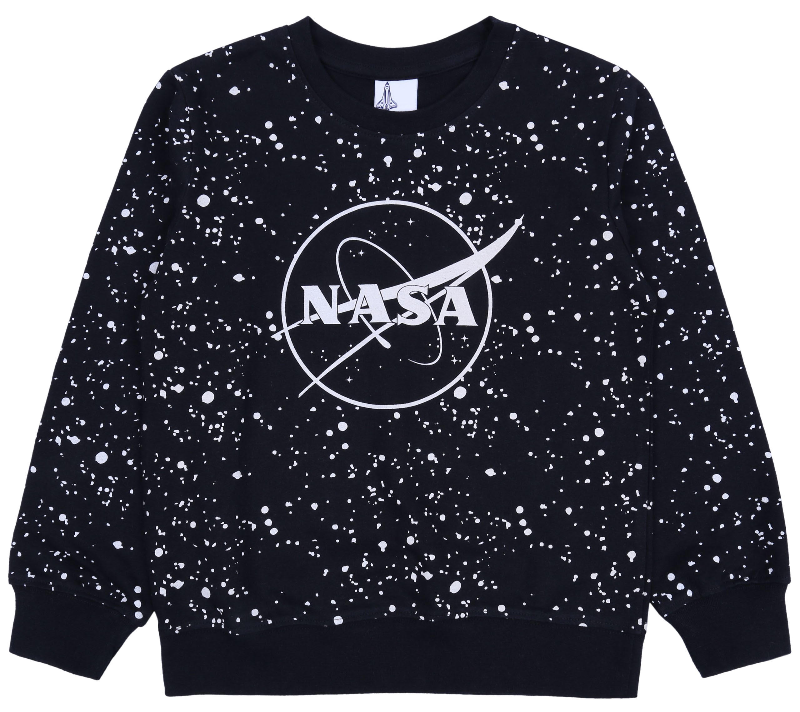 Czarna, chłopięca bluza z...