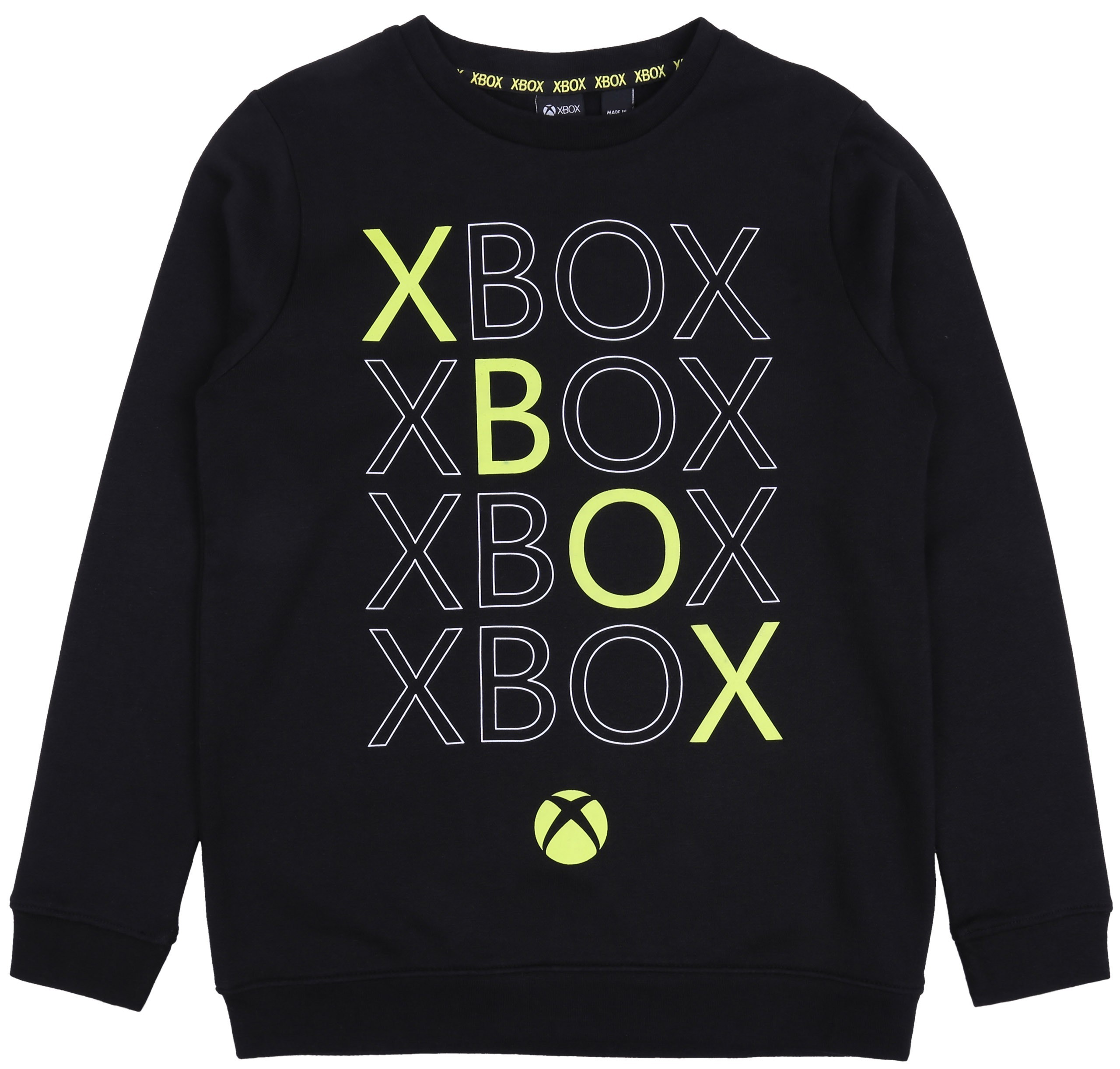 Czarna, młodzieżowa bluza z...