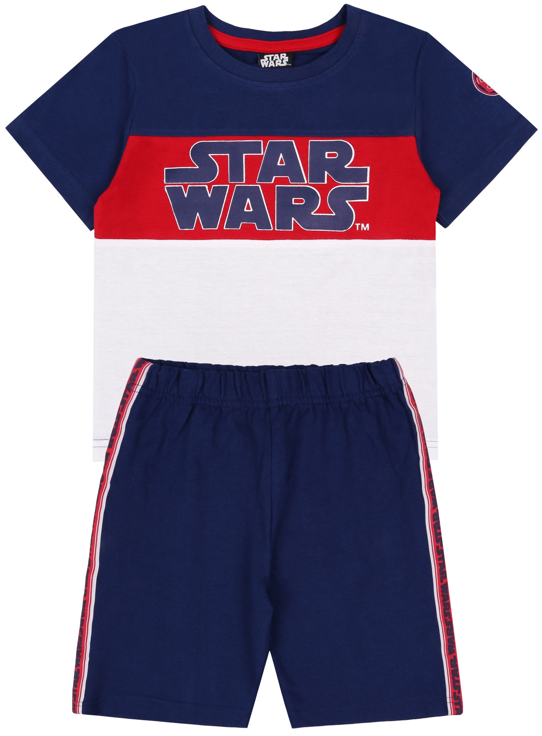 Granatowy komplet -...