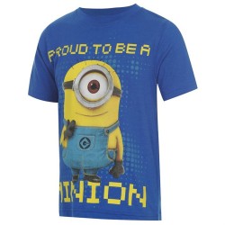 Niebieski t-shirt koszulka MINIONKI