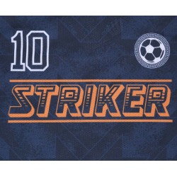 Granatowa koszulka, t-shirt 10 STRIKER Rebel