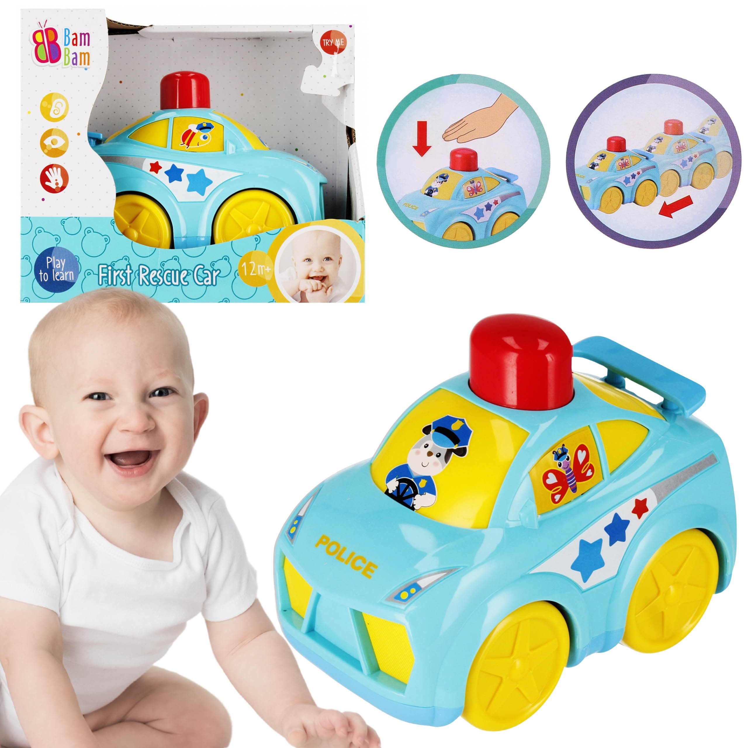 Zabawka edukacyjna autko...