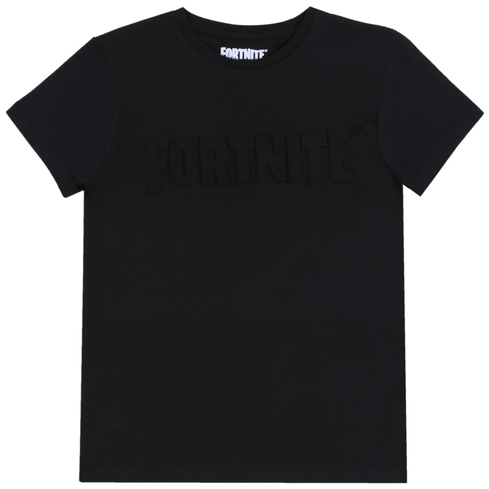 Czarna koszulka, t-shirt Fornite