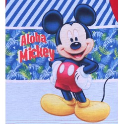 Czerwono-niebieska koszulka, t-shirt Mickey DISNEY