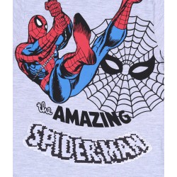 Szara koszulka, t-shirt Spiderman MARVEL