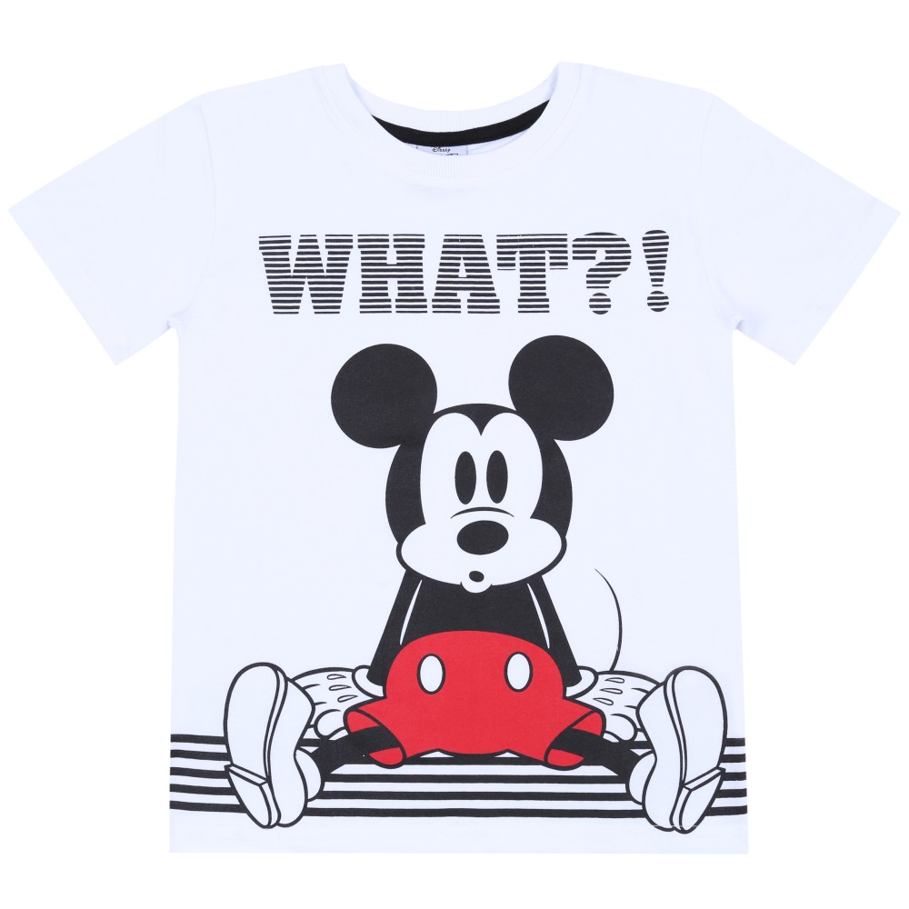 Biała koszulka/t-shirt Mickey Disney