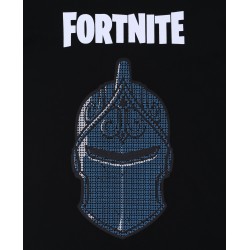 Chłopięcy t-shirt Czarny Rycerz FORTNITE