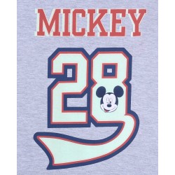 Szara koszulka/t-shirt z numerem 28 Myszka Mickey DISNEY