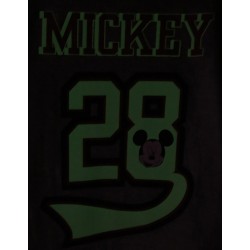 Szara koszulka/t-shirt z numerem 28 Myszka Mickey DISNEY