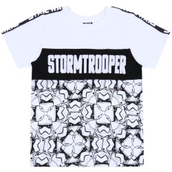 Biała, chłopięca koszulka/t-shirt STORMTROOPER STAR WARS