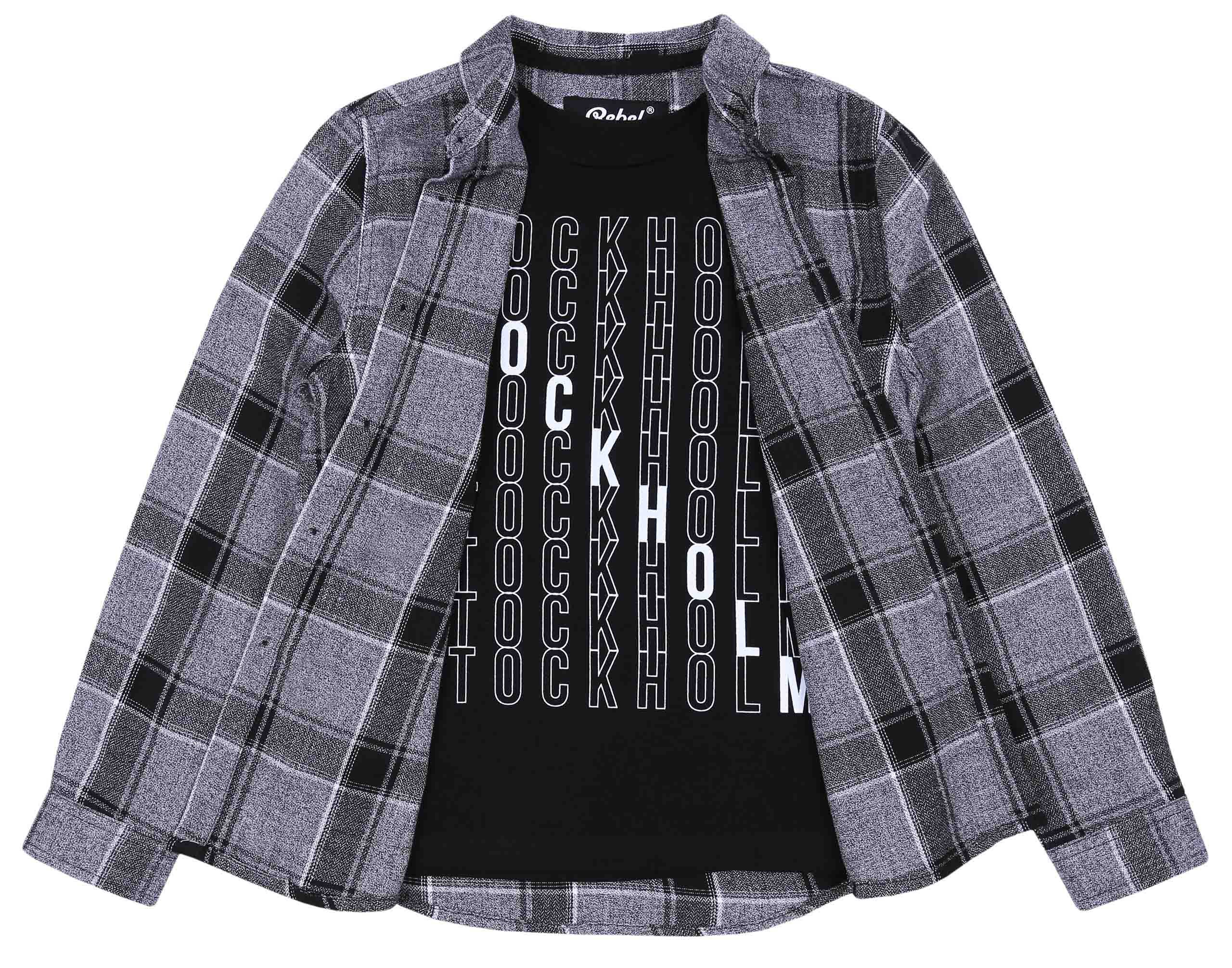 Zestaw koszula + t-shirt REBEL