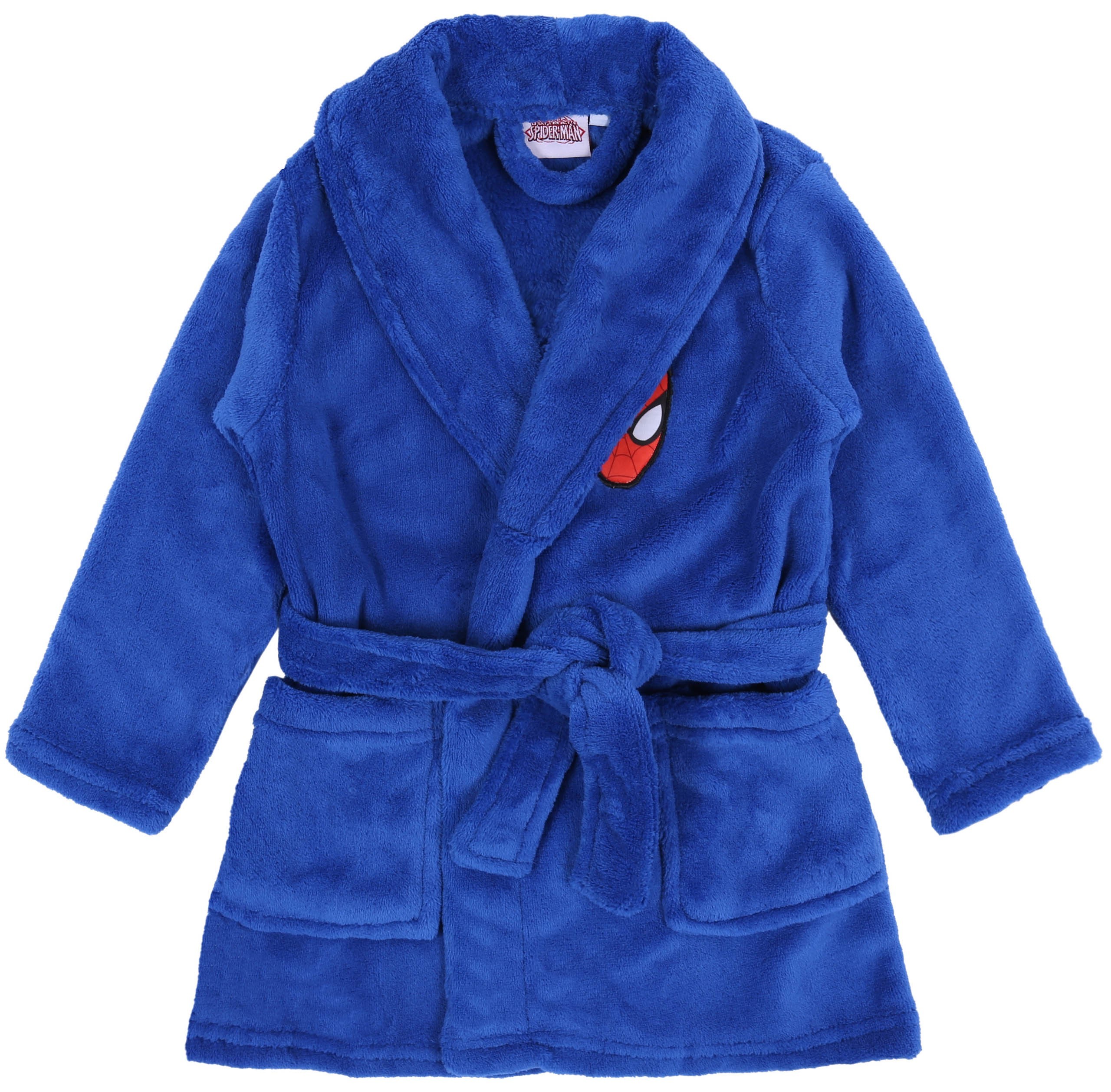 Niebieski szlafrok...