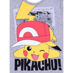 Szara bluzka Pikachu POKEMON