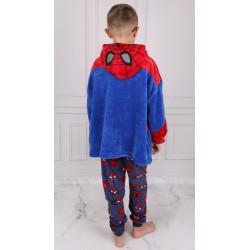 Spider-Man Czerwono-niebieska bluza/szlafrok z kapturem, dziecięca, snuddie