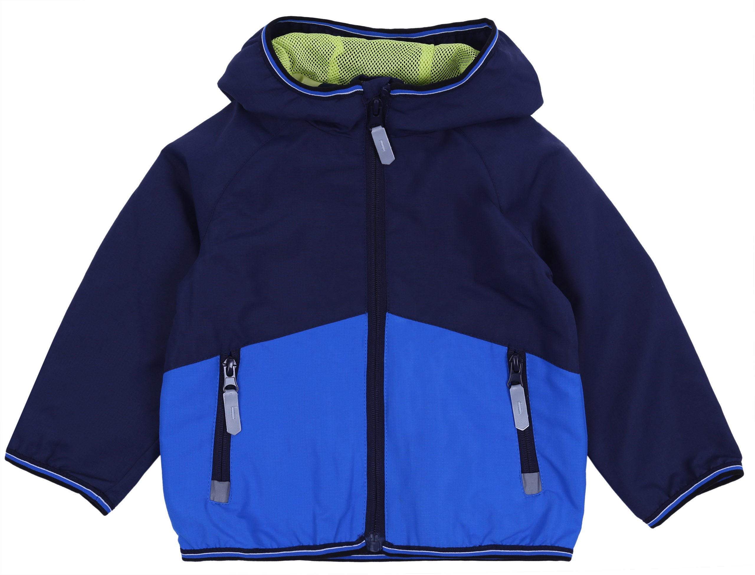 Granatowa kurtka z kapturem