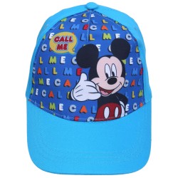 Niebieska czapka z daszkiem Myszka Mickey Disney