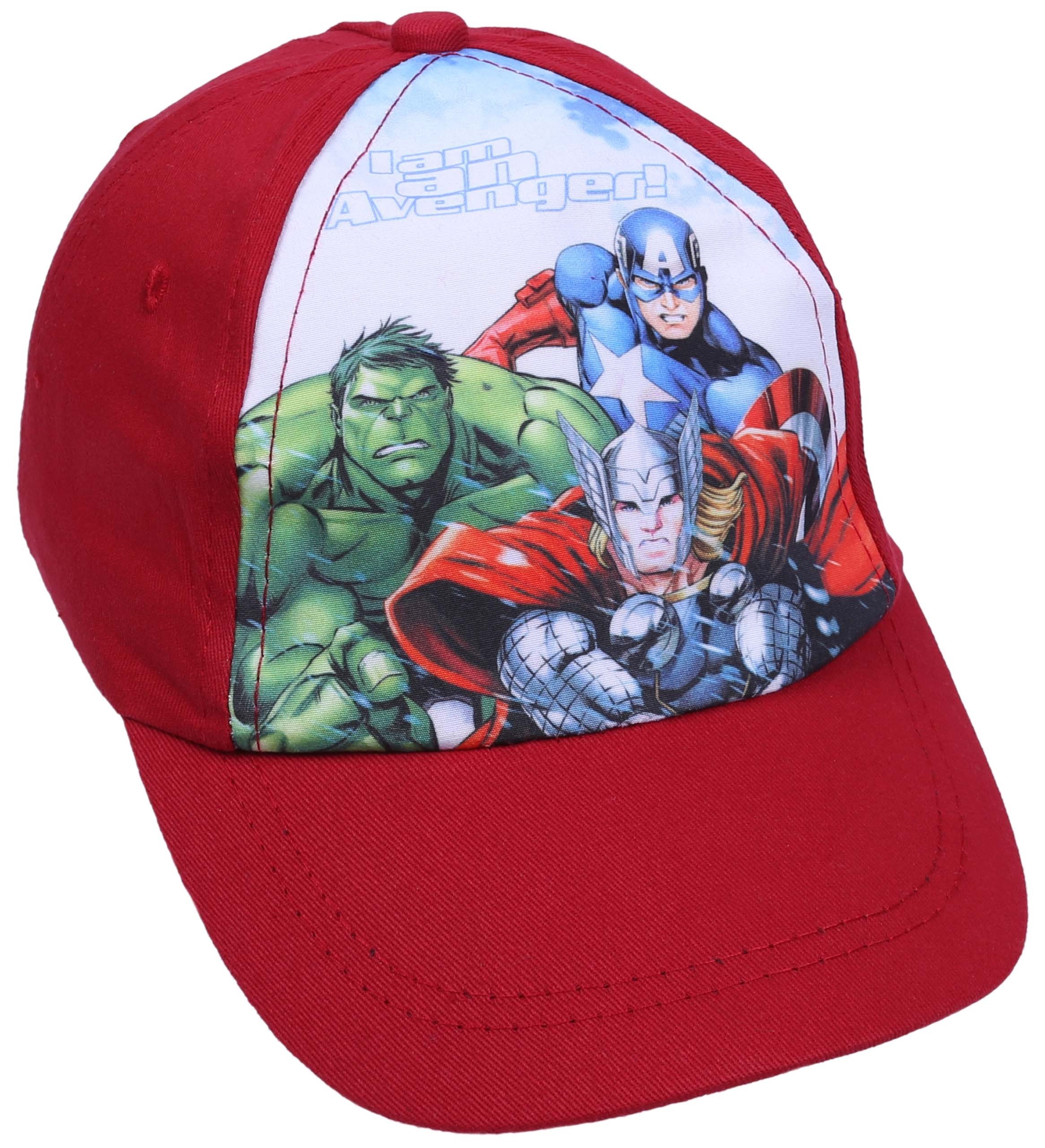 Czerwona czapka z daszkiem...