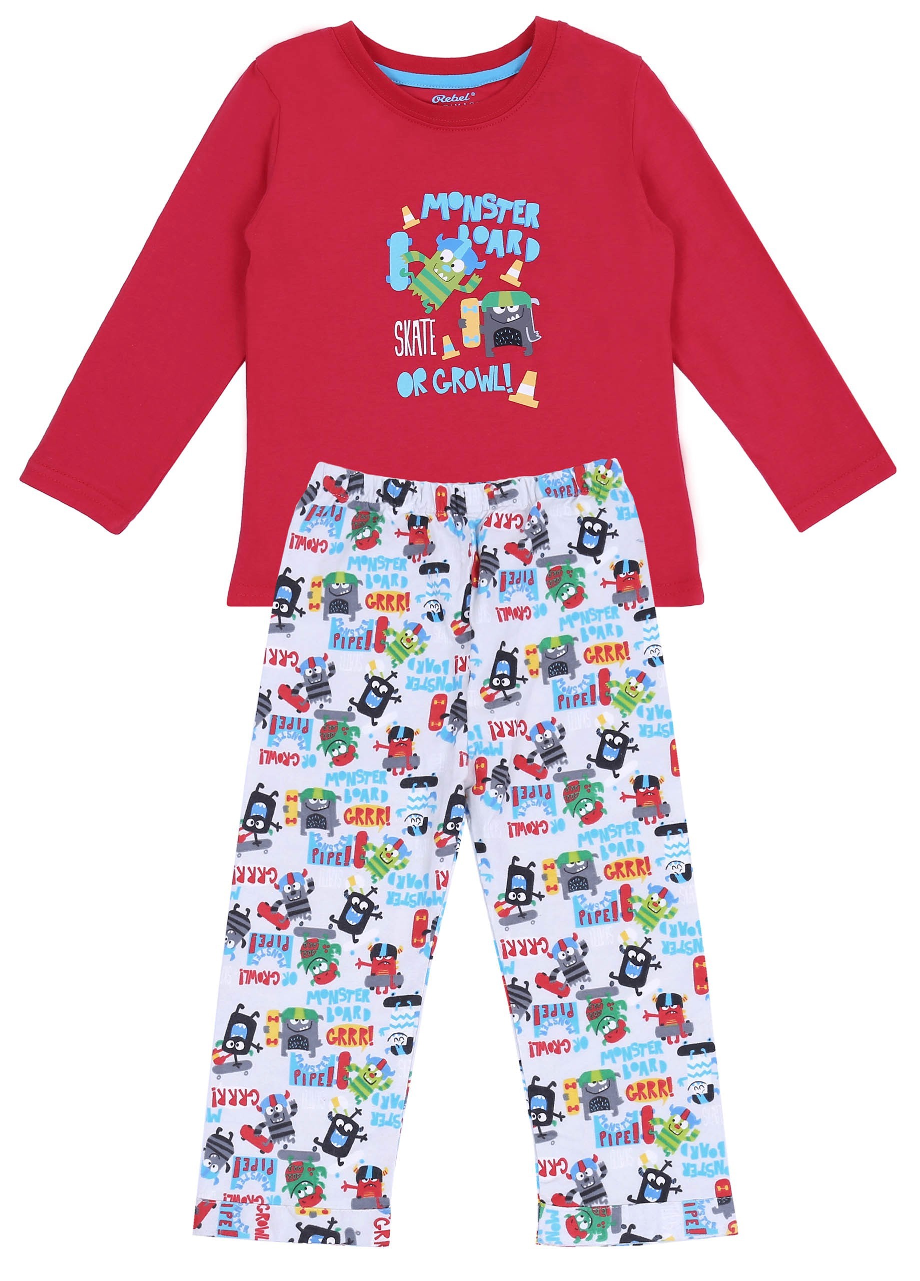 Czerwona piżama Monster Board