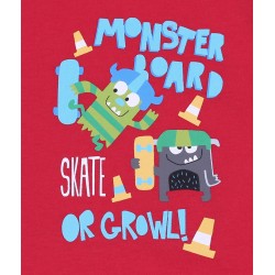 Czerwona piżama Monster Board