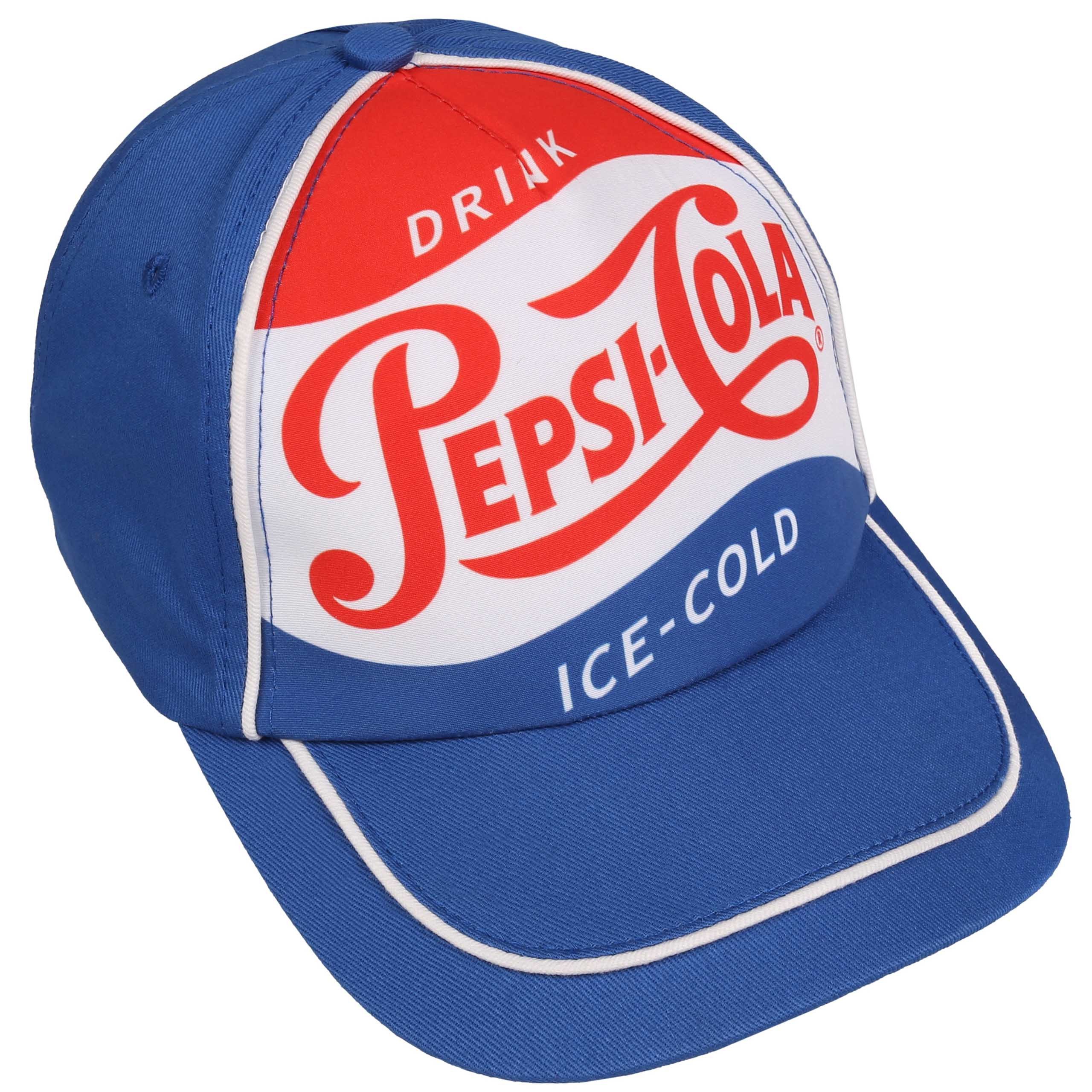 Niebieska czapka z daszkiem...