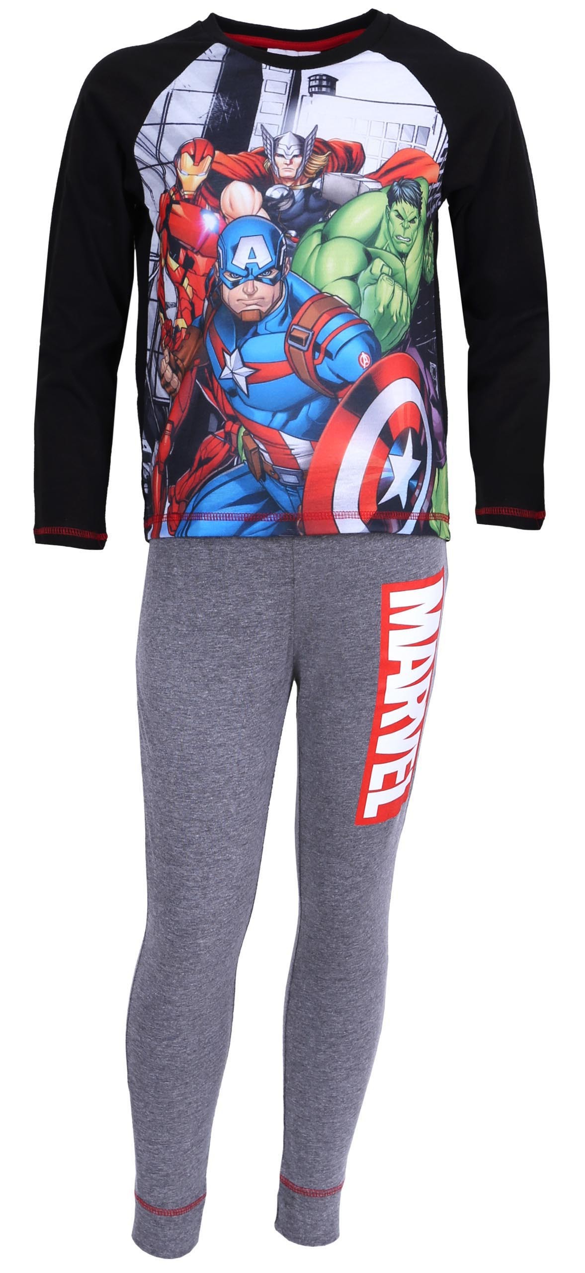 Szaro-czarna piżama MARVEL...