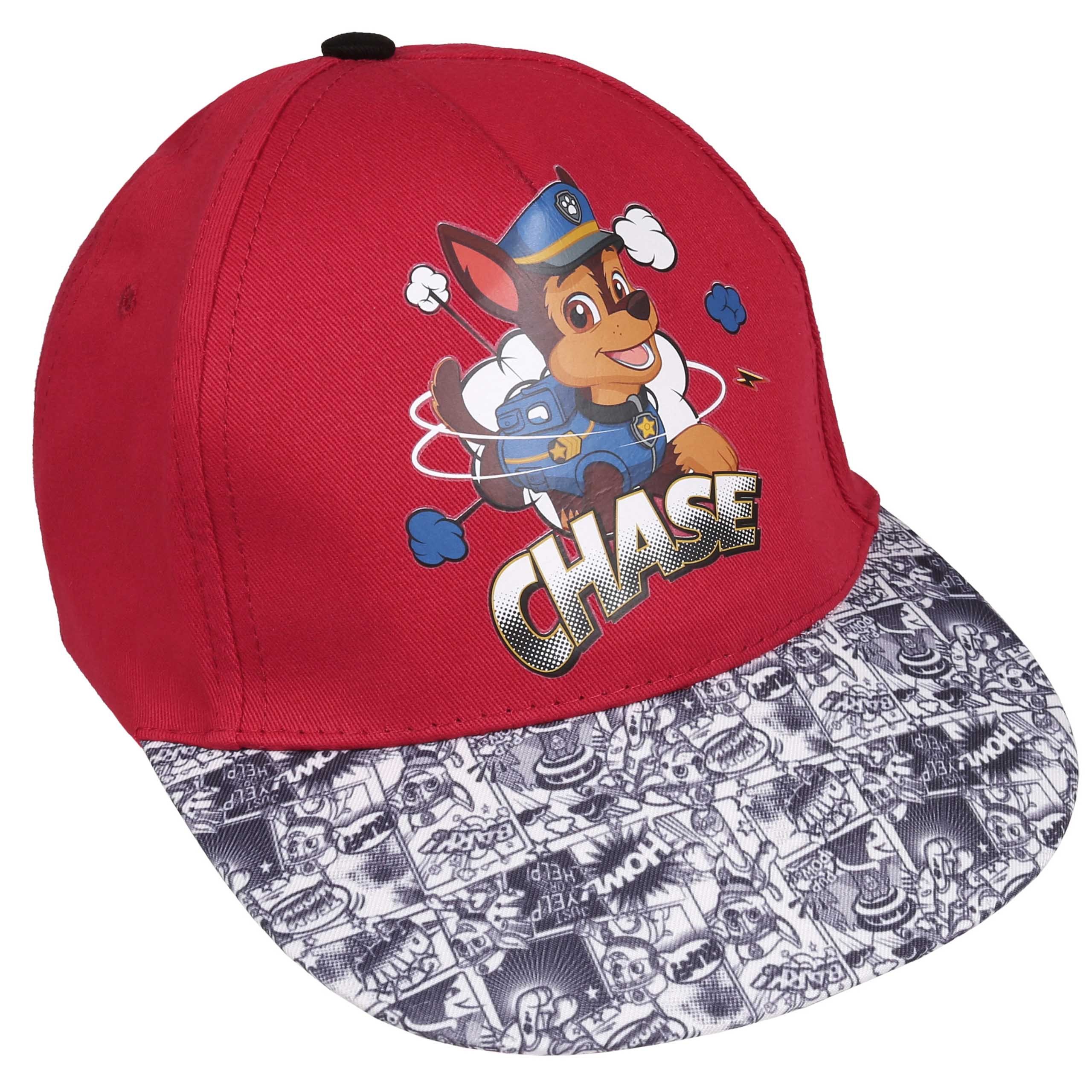 Czerwona czapka z daszkiem...