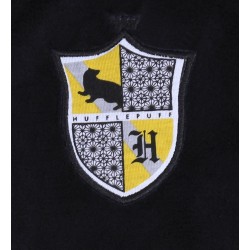 HARRY POTTER Hufflepuff Piżama jednoczęściowa, czarna