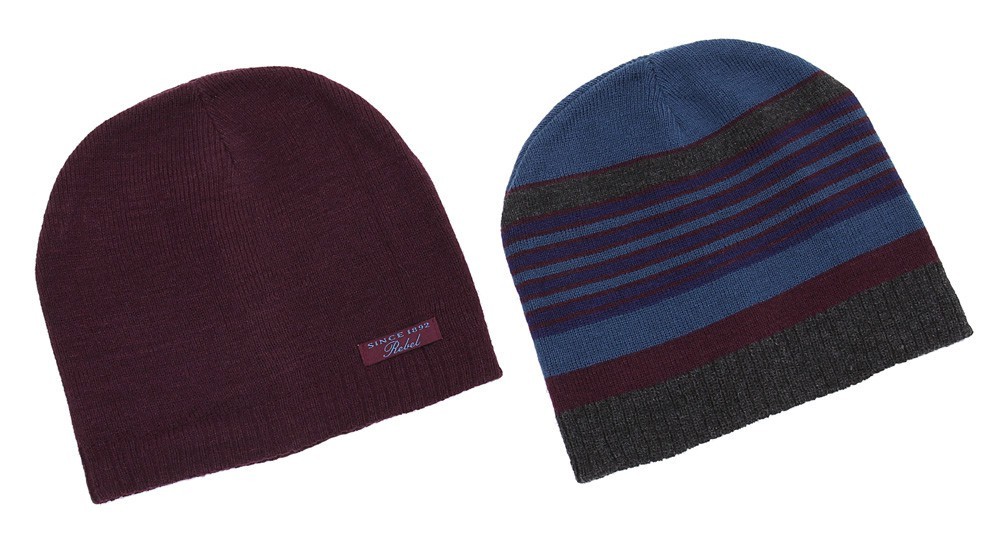 2x Burgundowo - granatowa...