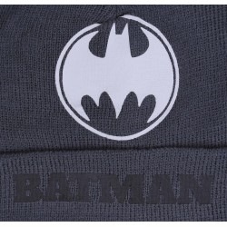 Ciemnoszara, ciepła czapka Batman DC Comics