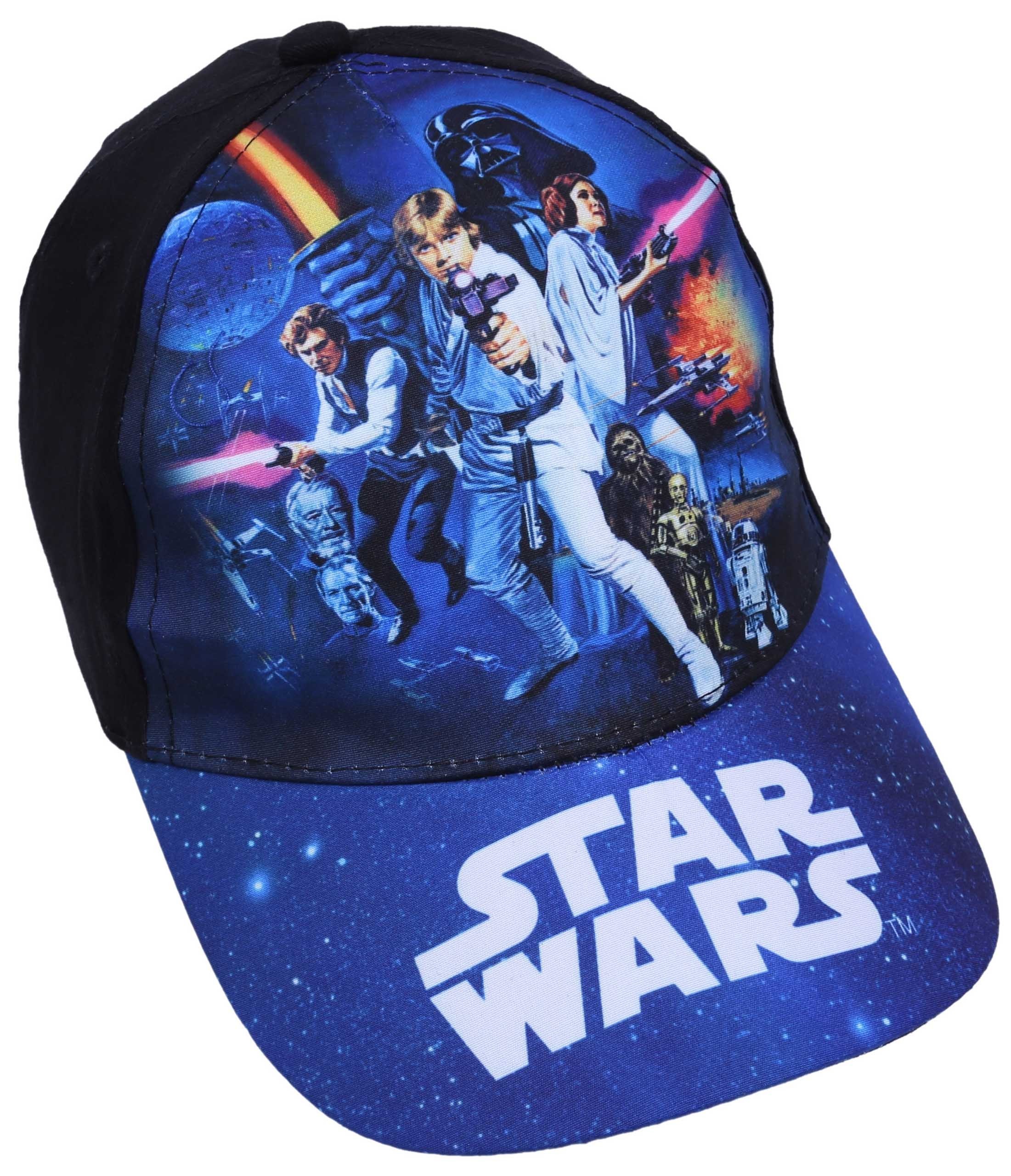 Czarno-granatowa czapka z...