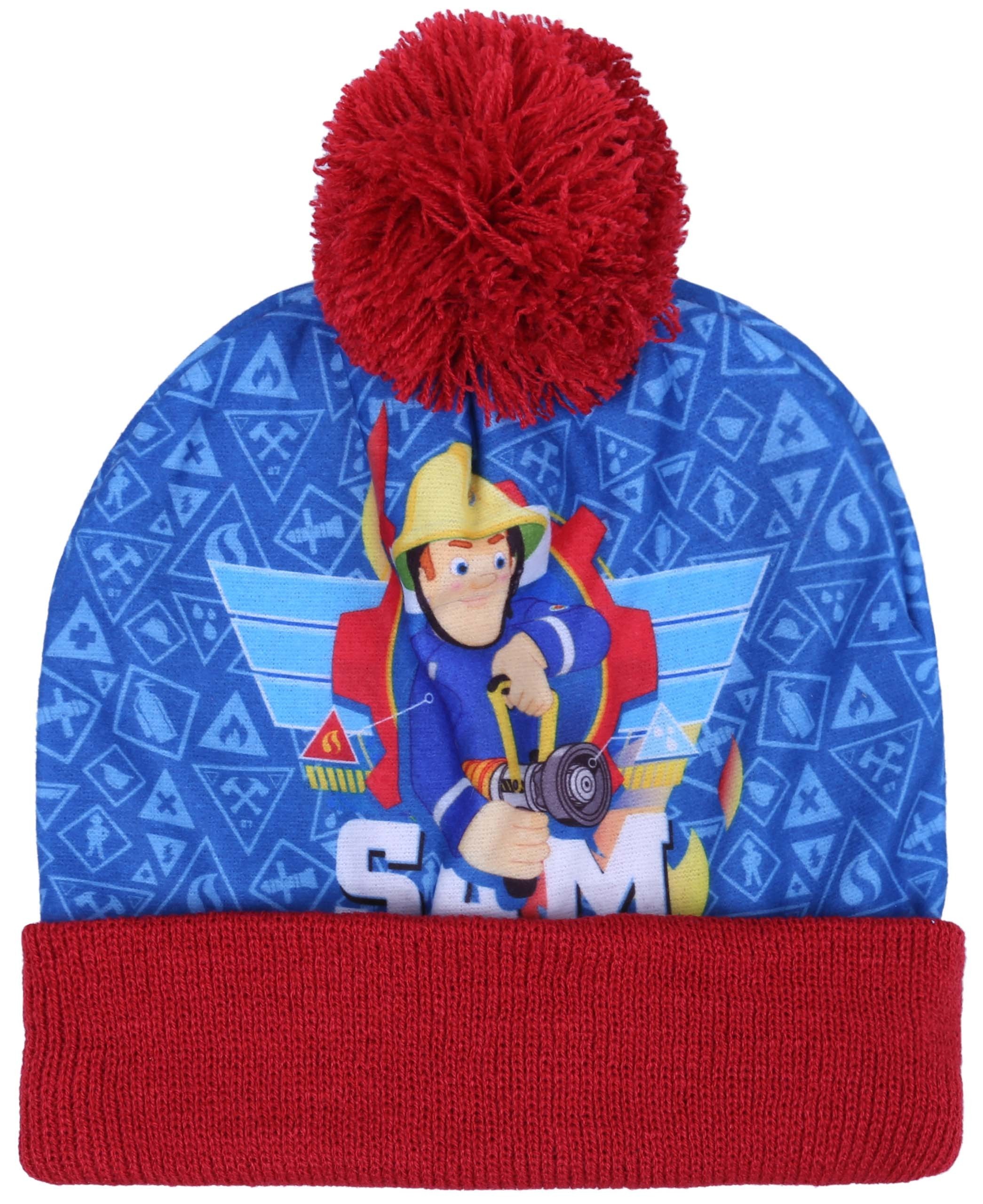 Czerwono-niebieska czapka...